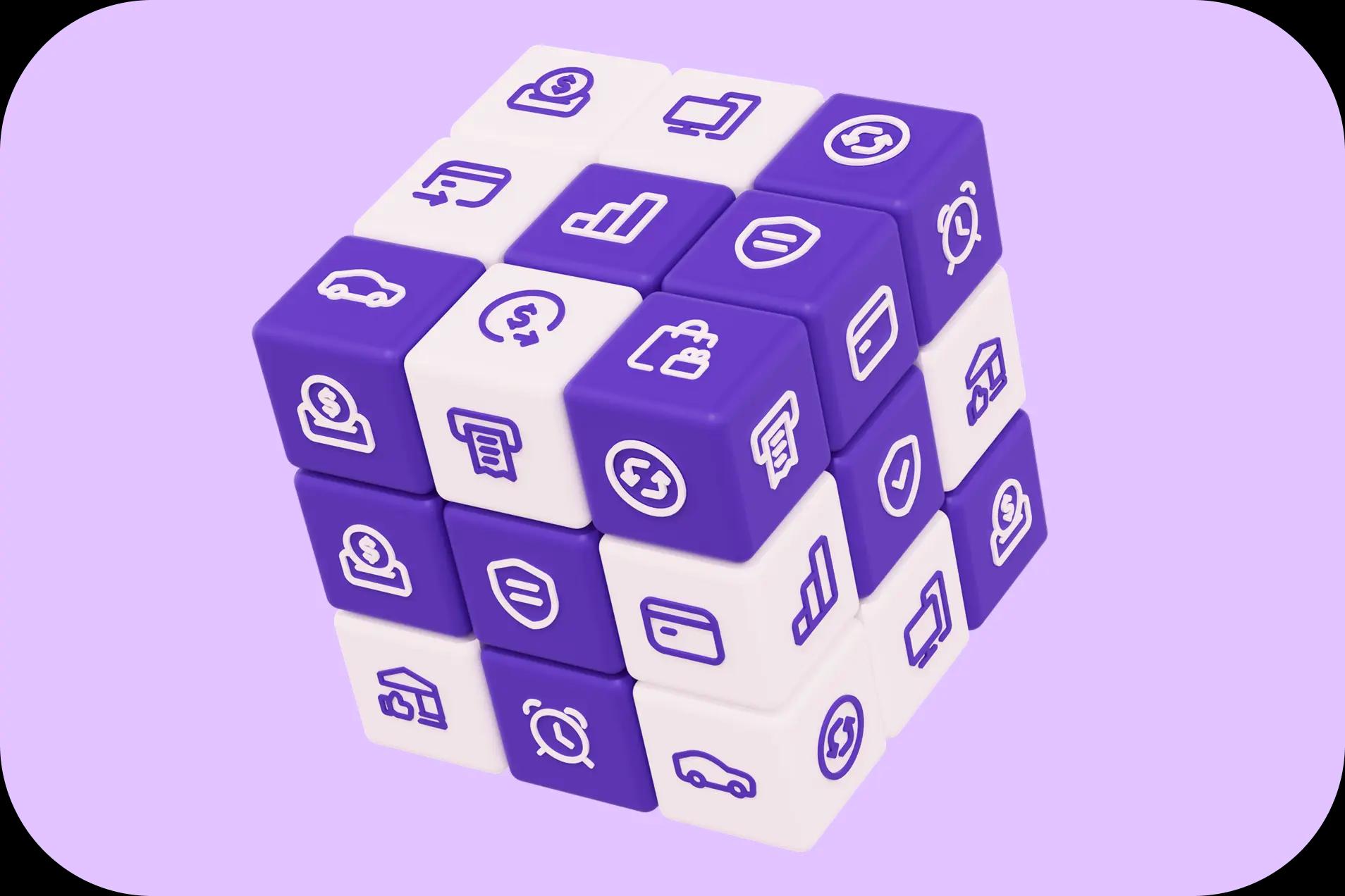 Иконки модулей retail-банкинга